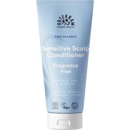 Urtekram Sensitive Scalp Conditioner Fragrance Free 180ml