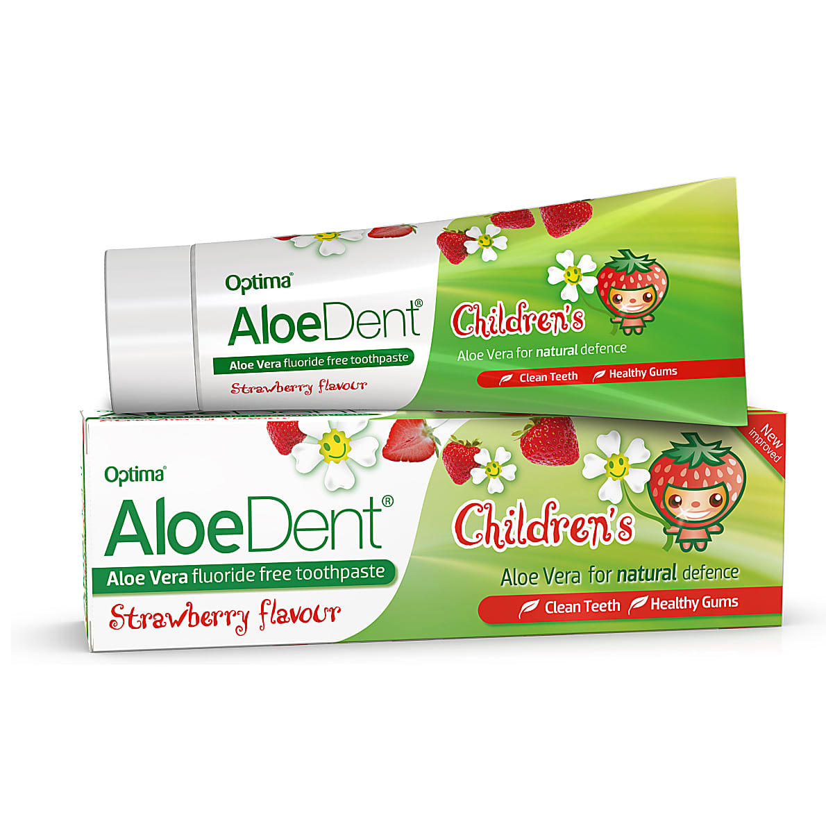 Aloe Dent Children's Aloe Vera Strawberry Toothpaste 50ml