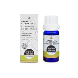 Aqua Oleum Organic Citronella Oil 10ml