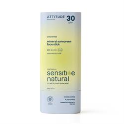 Attitude Sunscreen Face Stick Sensitive 20g