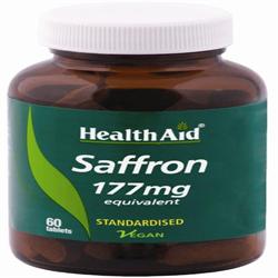 HealthAid Saffron 177mg Equivalent 60 capsule