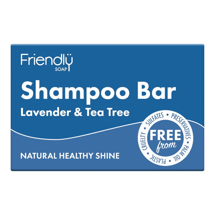 Friendly Soap Lavender & Tea Tree Shampoo Bar 95g