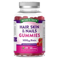 Nature's Truth Hair Skin & Nails Gummies 60gummies