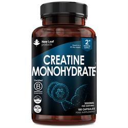 New Leaf Products Creatine Capsules 180 capsules