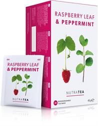 Nutratea Raspberry Leaf & Peppermint - 20 Herbal Tea Bags