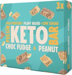 Pulsin Keto Choc Fudge Multipack 3x30gpack