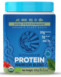 Sunwarrior Warrior Protein Blend Organic Natural 375g