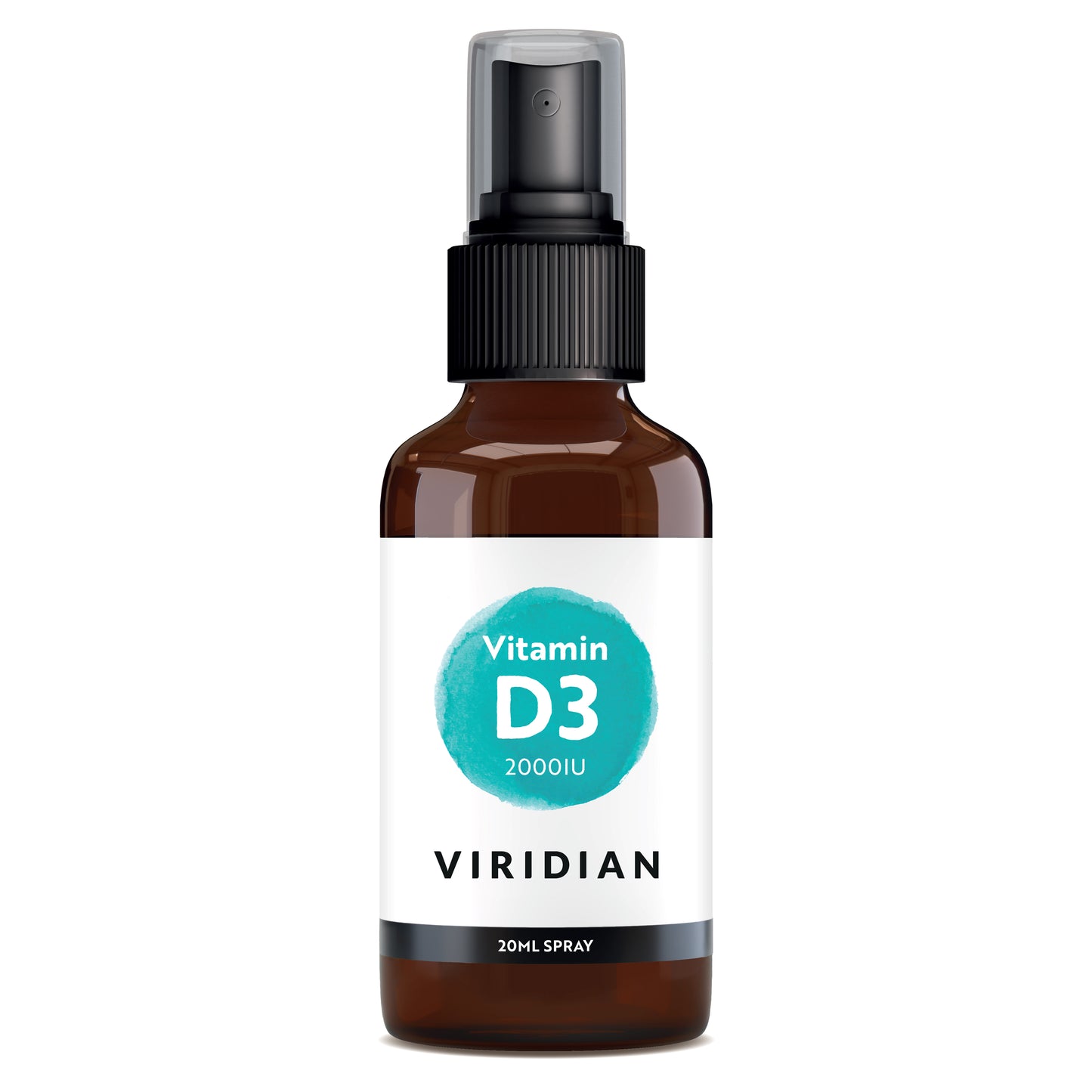 Viridian Liquid Vitamin D3 (Vegan) 2000iu 50ml