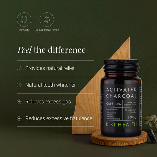 KIKI Health Activated Charcoal 50 capsule