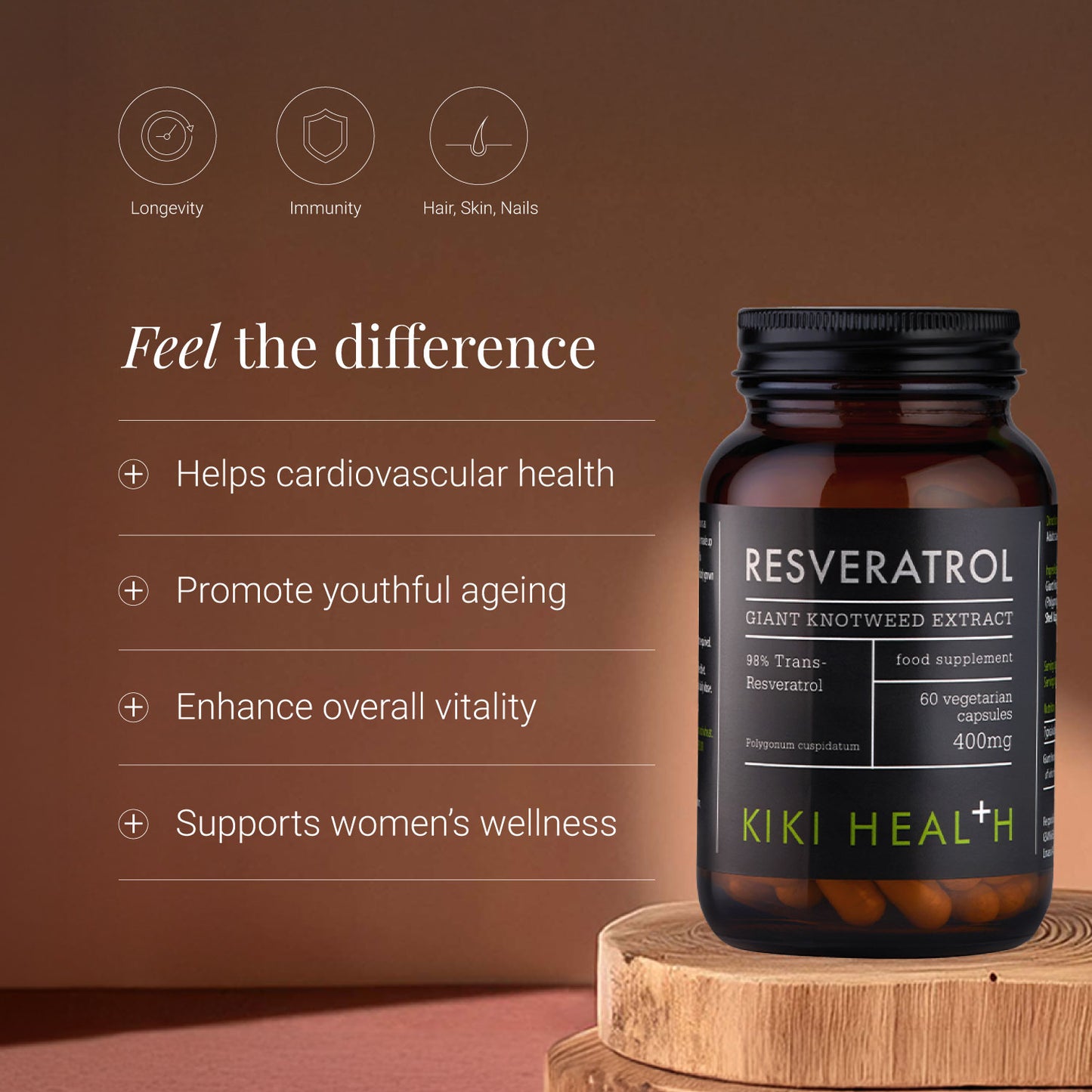 KIKI Health Resveratrol Vegicaps 60 capsule