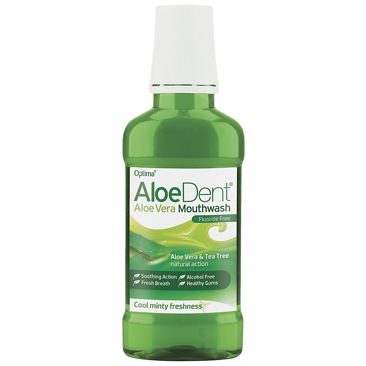 Aloe Dent Aloe Vera Mouthwash - Vit K & Tea Tree 250ml
