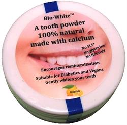 Bio -White Tooth Powder - Lemon 35g