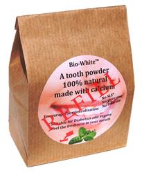 Bio-White Tooth Powder Peppermint Refill Bag 35g