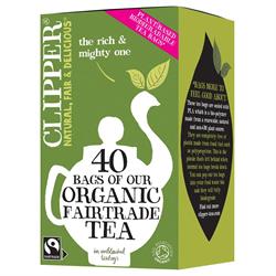 Clipper Organic Fairtrade Tea 40 bags