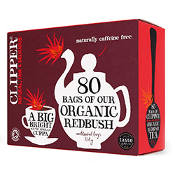 Clipper Organic Rooibus Tea 80 bags
