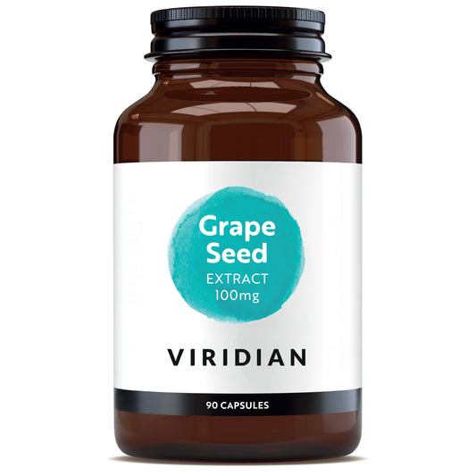 Viridian Grape Seed Extract 100mg 30 Capsules