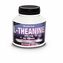 Health Aid L-Theanine 200mg 60 Tablets