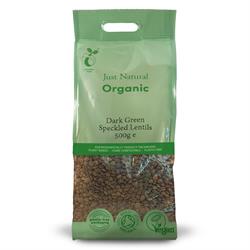 Just Natural Organic Org Dark Green  Lentils 500g