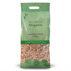 Just Natural Organic Org Sunflower Seeds  5000g