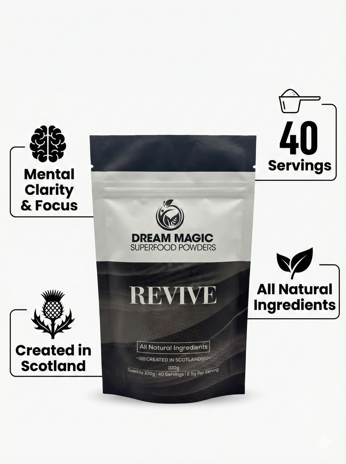 Dream Magic Revive (Black) 100g