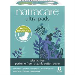 Natracare Natural Ultra Pads Regular (Wings) x 14