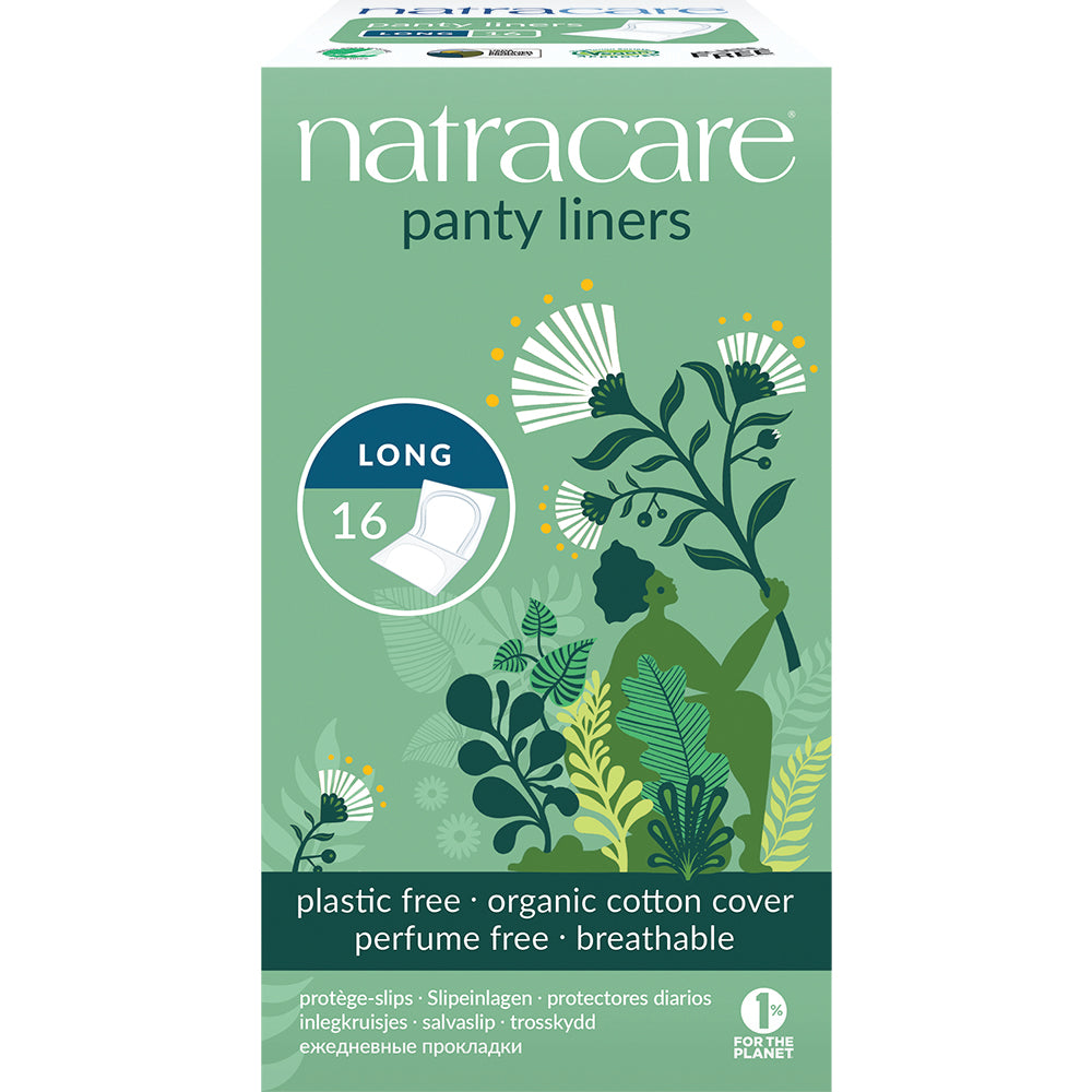 Natracare Panty Liners Long Wrapped