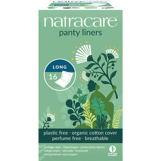 Natracare Panty Liners Long Wrapped