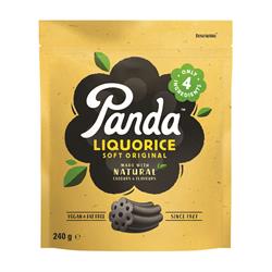 Panda Natural Liquorice Cuts Bag 240g