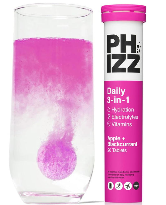 Phizz Apple & Blackcurrant 3-in-1 20 tablet