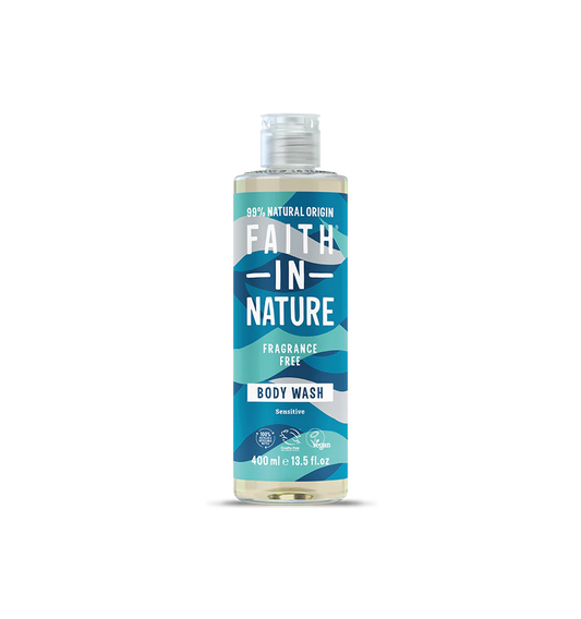 Faith In Nature Body Wash - Fragrance Free -400ml