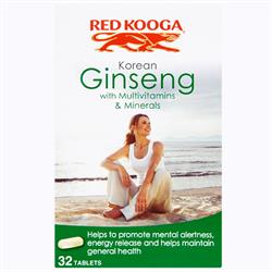 Red Kooga Korean Ginseng and Multivits 32 tabs