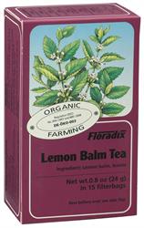 Salus Lemon Balm Organic Herbal Tea (15 filterbags)