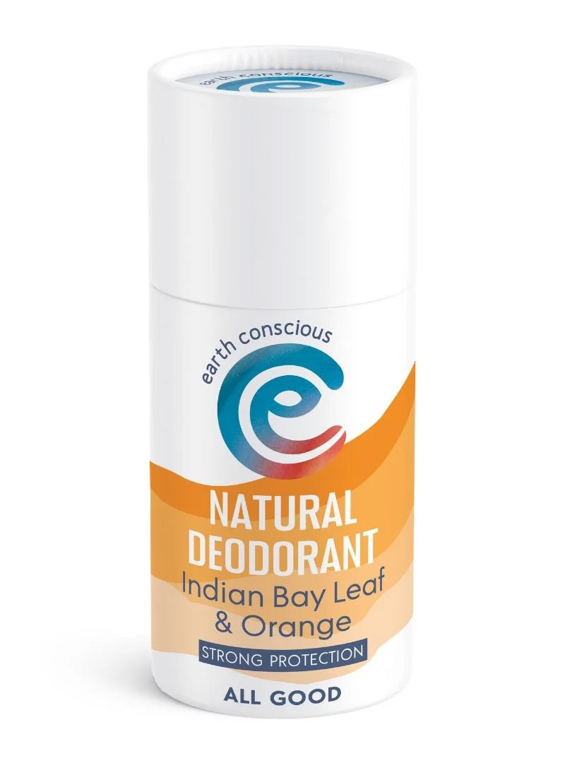 Earth Conscious - Indian Bay Leaf & Orange Deodorant Stick - Strong Protection