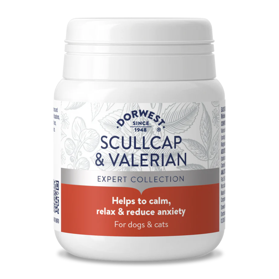 Dorwest Skullcap & Valerian Tablets for Dogs and Cats 200 tablets