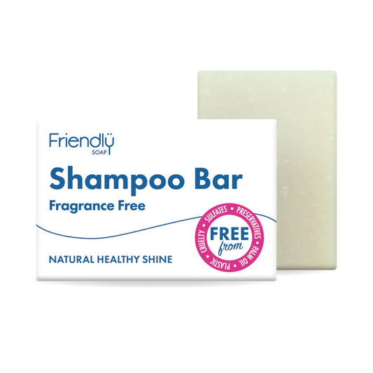 Friendly Soap Shampoo Bar - Fragrance Free 95g