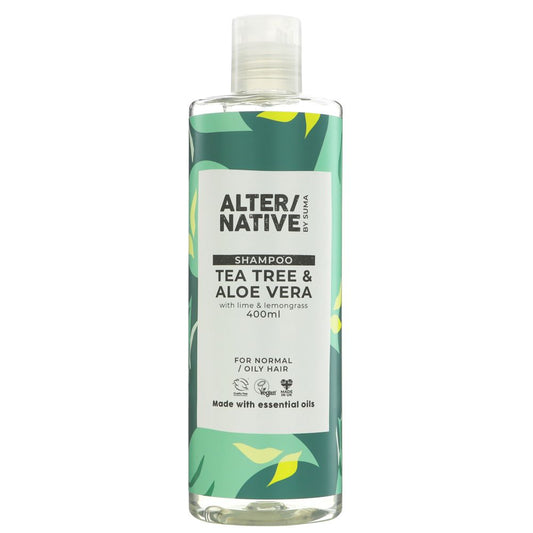 Alter/native By Suma Shampoo - Tea Tree & Aloe - 400ml