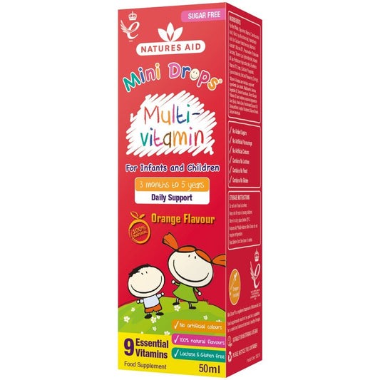 Natures Aid Mini Drops multi vitamin