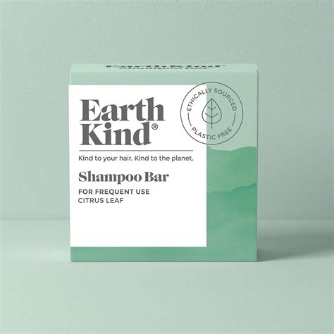EarthKind Citrus Leaf Shampoo Bar 50g